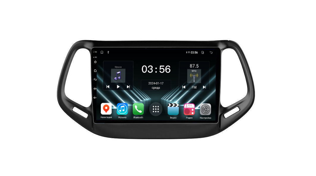 Штатная магнитола FarCar для Jeep Compass 2017+ (DX1008M)
