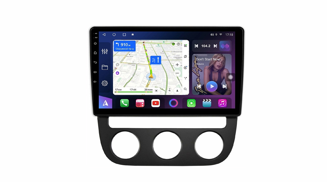 Штатная магнитола FarCar s500+ для VW Jetta (GX3228M)